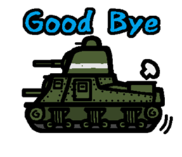 Deformed Tank stickers 2 sticker #14728793