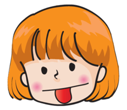 school girl Cute cute sticker #14728860