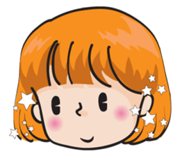 school girl Cute cute sticker #14728865