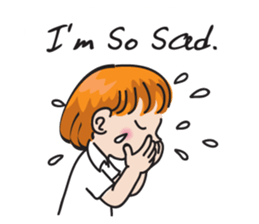 school girl Cute cute sticker #14728875