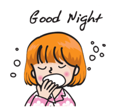 school girl Cute cute sticker #14728883