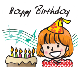 school girl Cute cute sticker #14728885