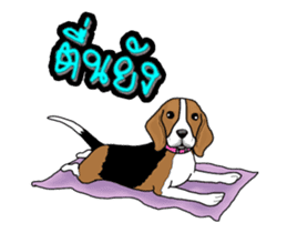 Enjoy Beagle(Beagle Animation) sticker #14729294