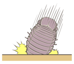 Giant isopod Stickers sticker #14729683