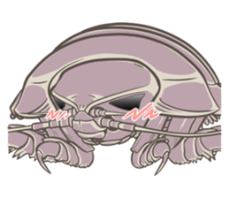Giant isopod Stickers sticker #14729717