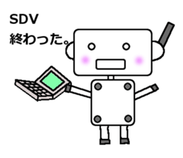 Clinical Study Robot sticker #14730296