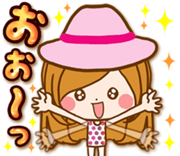 Leisurely a girlfriend .LoveHeart sticker #14730389