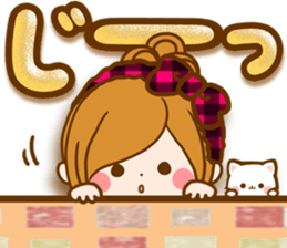 Leisurely a girlfriend .LoveHeart sticker #14730393