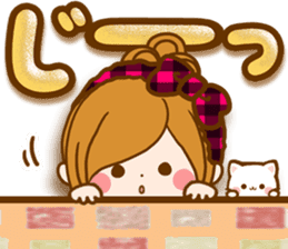 Leisurely a girlfriend .LoveHeart sticker #14730393