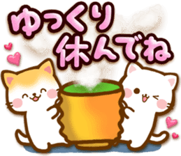 Leisurely a girlfriend .LoveHeart sticker #14730396