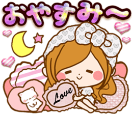 Leisurely a girlfriend .LoveHeart sticker #14730402