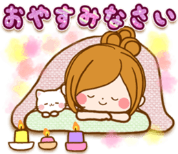 Leisurely a girlfriend .LoveHeart sticker #14730403