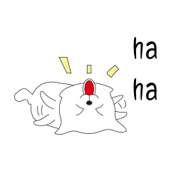 A fox dog with a chicken