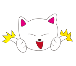 A fox dog with a chicken sticker #14730505