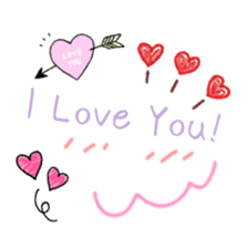 ENGLISH & JAPANESE messages! (Kawaii) sticker #14731149