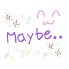 ENGLISH & JAPANESE messages! (Kawaii) sticker #14731152