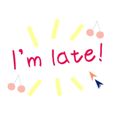 ENGLISH & JAPANESE messages! (Kawaii) sticker #14731154