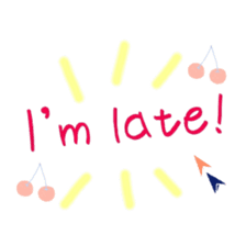 ENGLISH & JAPANESE messages! (Kawaii) sticker #14731154