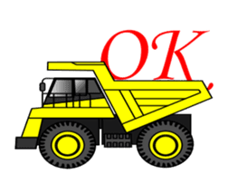 It is a heavy machine. sticker #14732096