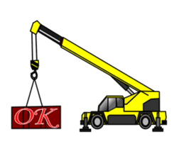 It is a heavy machine. sticker #14732097