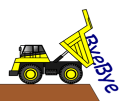 It is a heavy machine. sticker #14732105