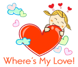 A Girl of Fall Season Stickers sticker #14732413