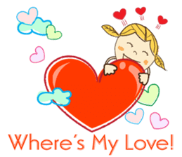A Girl of Fall Season Stickers sticker #14732413