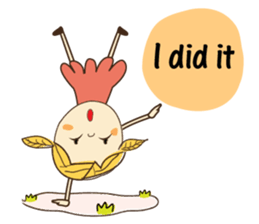 A Girl of Fall Season Stickers sticker #14732416