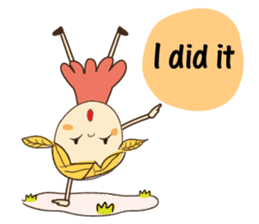 A Girl of Fall Season Stickers sticker #14732416