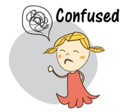 A Girl of Fall Season Stickers sticker #14732428