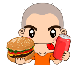 A little grean sticker #14732982