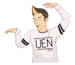 Ijen Malik sticker #14733128