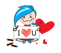 Fastidious Girl sticker #14733574