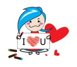 Fastidious Girl sticker #14733574