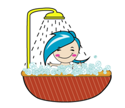 Fastidious Girl sticker #14733577