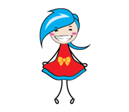 Fastidious Girl sticker #14733578