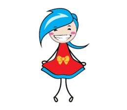 Fastidious Girl sticker #14733578