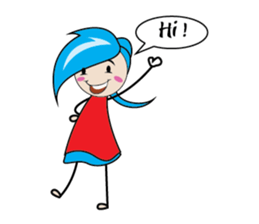 Fastidious Girl sticker #14733579