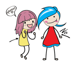 Fastidious Girl sticker #14733580