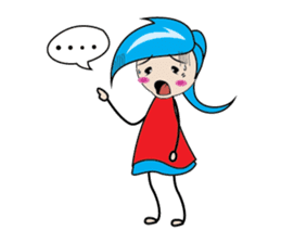 Fastidious Girl sticker #14733583