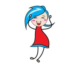 Fastidious Girl sticker #14733584