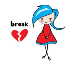 Fastidious Girl sticker #14733594