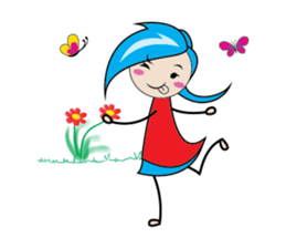 Fastidious Girl sticker #14733596