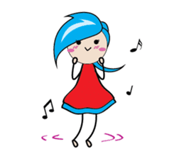 Fastidious Girl sticker #14733598