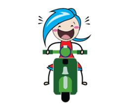 Fastidious Girl sticker #14733601