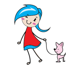 Fastidious Girl sticker #14733606