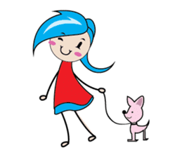 Fastidious Girl sticker #14733606