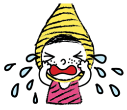 Yellow beanie Bon sticker #14733664