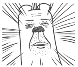 This Bear is annoying. 12. sticker #14734197