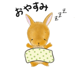 rabbit netherland dwarf. Cute USAGI! sticker #14734282